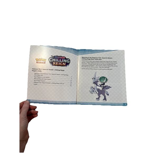 Pokémon Player’s Guide Chilling Reign Sword & Shield ETB Booklet TCG Guide New - Picture 5 of 9